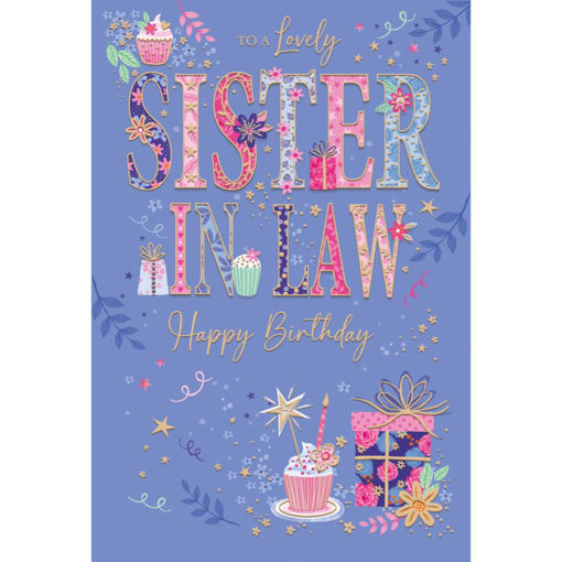 Picture of LOVELY SISTER-IN-LAW BIRTHDAY CARD